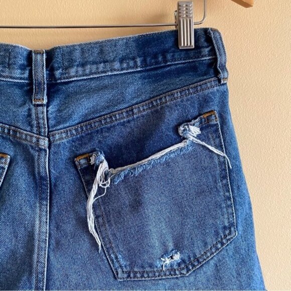 Abercrombie & Fitch The Boyfriend Short Distressed Size 29 Festival BOHO Coastal - Picture 8 of 16